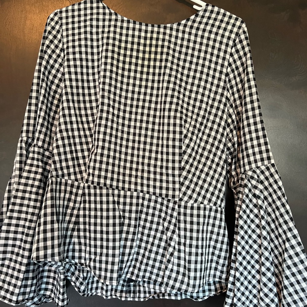Flare Sleeve Blouse